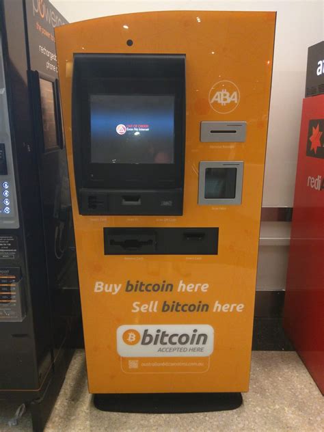 Bitcoin automaat .